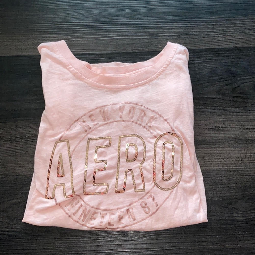 Aeropostale pink shirt